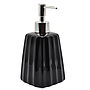 Dispensador de cerámica para jabón líquido 450ml Blanco o Negro