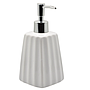 Dispensador de cerámica para jabón líquido 450ml Blanco o Negro
