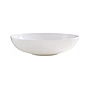 Plato Hondo de Ceramica Blanca 23x5cm