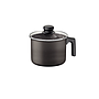 Hervidor Tramontina Paris en Aluminio con Revestimiento Interno y Externo Antiadherente Starflon Max Plomo con Tapa de Vidrio 14 cm 1,9 L