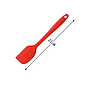 Espatula Pequeña en Silicona Roja 21 cm