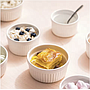 Deep Ramekin Blanco de Ceramica 7cm