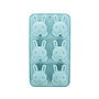 Molde de silicona para chocolates conejos 26x14.5x3.2cm.