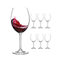 Juego de 6 Copas Bohemia Crystal Volary 580 ml