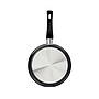 Omeletera Tramontina Loreto en Aluminio con Revestimiento Interno Antiadherente Starflon Max con Mangos Baquelita 20 cm Grafito
