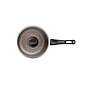 Olla Tramontina Paris en Aluminio con Revestimiento Interno y Externo Antiadherente Starflon Max Rojo con Tapa de Vidrio 20 cm 2,9 L
