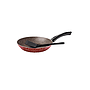 Sartén Tramontina Paris en Aluminio con Revestimiento Interno con Antiadherente Starflon Max y Externo Siliconado Rojo con Espátula de 24 cm 1,2 L