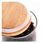Frasco de Borosilicato con Tapa de Madera 400 ml