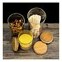 Frasco de Borosilicato con Tapa de Madera 900 ml
