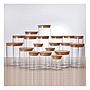 Frasco de Borosilicato con Tapa de Madera 1350 ml