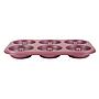 Molde Antiadherente Rosa para 6 donas 26,5x18 cm