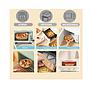Papel antiadherente para AirFryer. Cuadrado 50pcs. 16x16x4,5cm.
