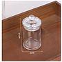 Frasco de vidrio Hermetico 150 ml 11x6 cm