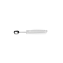 Boleador Tramontina Utilitá en Acero Inoxidable con Mango de Polipropileno Blanco 2,9 cm