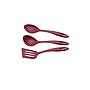 Juego de Utensilios Tramontina Ability en Nylon Rojo 03 Piezas
