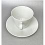 Set British Airways de Taza con Plato en ceramica Blanca 200 ml
