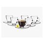Juego de Café en vidrio de 12 Piezas para expreso 90 ml