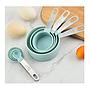 Juego de Tazas y Cucharas Medidoras en Acero y Polipropileno rigido Gourmet Kitchen