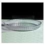 Tartera de Vidrio Borosilicato para horno 32x5 cm, 2950cc