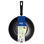 Wok Tramontina Loreto en Aluminio con Revestimiento Interno y Externo Antiadherente Starflon Max Grafito 28 cm 3,6 L