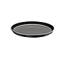 Asadera para pizza Tramontina Brasil en aluminio con revestimiento interno y externo antiadherente Starflon Max grafito 30 cm 1,8 L
