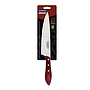 Cuchillo para Carne Tramontina con Lámina de Acero Inoxidable y Mango de Madera Tratada Rojo Polywood 8