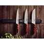 Cuchillo para Carne Tramontina con Lámina de Acero Inoxidable y Mango de Madera Tratada Rojo Polywood 8