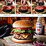 Molde Prensador de Hamburguesas 3 en 1 Black Burger en Polipropileno Negro