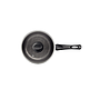 Olla Tramontina Paris en Aluminio con Revestimiento Interno y Externo Antiadherente Starflon Max Plomo con Tapa de Vidrio 18 cm 2,1 L