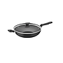 Wok Tramontina Loreto de Aluminio con Revestimiento Interno Antiadherente Starflon Max con Tapa de Vidrio, 28 cm y 3,3 l