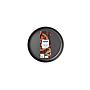 Asadera para pizza Tramontina Brasil en aluminio con revestimiento interno y externo antiadherente Starflon Max grafito 35 cm 2,5 L