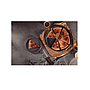 Asadera para pizza perforada Tramontina Brasil en aluminio con revestimiento interno y externo antiadherente Starflon Max grafito 30 cm