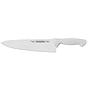 Cuchillo Chef Tramontina Premium con Lámina de Acero Inoxidable y Mango de Polipropileno Blanco 8"