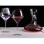 Juego De 6 Copas Vino Cristal Blanca Sesgado 540ml