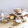 Juego de Bowls Ensaladera + Compoteras Duralex Quadre