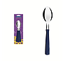 Juego de Cucharas de Mesa Tramontina New Kolor con Láminas de Acero Inoxidable y Mangos de Polipropileno Azul 3 Piezas