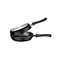 Omeletera Tramontina Loreto en Aluminio con Revestimiento Interno Antiadherente Starflon Max con Mangos Baquelita 20 cm Grafito