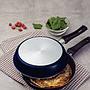 Omeletera Tramontina Ravena en Aluminio con Revestimiento Interno Antiadherente Starflon Max con Mangos Baquelita 20 cm Azul

