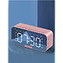 Reloj despertador Kimiso K10 con parlante, apoya celular, despertador control de temperatura y alarma.