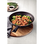Wok Tramontina Loreto en Aluminio con Revestimiento Interno y Externo Antiadherente Starflon Max Grafito 28 cm 3,6 L