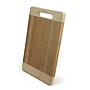 Tabla Ecologica de Cortar de Bambu Pesado Etnico Petals 24x34cm