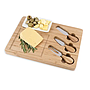 Tabla de Bamboo para picadas con cuchillos 33x23x1.8cm