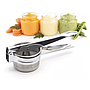 Puretera de acero inoxidable, prensa de frutas y verduras, exprimidor