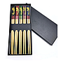 Set de 5 Pares de Palitos de Sushi en Bamboo