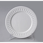 Plato de Postre 20cm Blanco Labrado