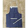 Delantal Jean cocina con bolsillo