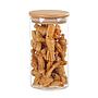 Frasco de Borosilicato con Tapa de Madera 900 ml