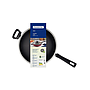 Wok Tramontina Loreto de Aluminio con Revestimiento Interno Antiadherente Starflon Max con Tapa de Vidrio, 28 cm y 3,3 l