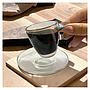 Juego de Café en vidrio de 12 Piezas para expreso 90 ml
