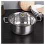 Olla de Acero Triple fondo de Innduccion 22 cm 4 litros